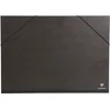 Image de Clairefontaine 44850C - Un carton à dessin fermeture élastiques 37x52 cm, Noir