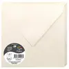 Image de Clairefontaine 50043C - Paquet de 20 Enveloppes Gommées - Format Carré (16,5x16,5cm) - 120g/m² - Coloris Ivoire Irisé - Invitation Evènements et Correspondance - Gamme Pollen - Papier Premium Lisse