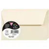 Image de Clairefontaine 5441C - Paquet de 20 Enveloppes Auto-Adhésives - Format 9x14cm - 120g/m² - Coloris Ivoire - Invitation Evènements et Correspondance - Gamme Pollen - Papier Premium Lisse