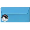 Image de Clairefontaine Enveloppes DL Bleu turquoise 120g Auto-Adhésives Lot 20   Format standard 11 x 22 cm, Papier Lisse, Invitation Mariage, Faire-Part, Cartes et Correspondance   Pollen   Référence 5555C