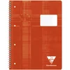 Image de Clairefontaine 68226C Un Cahier à Spirale Perforé Rouge - A4+ 22,5x29,7 cm - 160 Pages Détachables Petits Carreaux avec Marge à Droite - Papier Blanc 90 g - Couverture Carte Pelliculée
