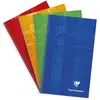 Image de Clairefontaine 69502C Un Carnet Brochure Rembordée Rigide - 11x17 cm - 192 Pages Petits Carreaux - Papier Blanc 90 g - Couverture Carte Pelliculée Couleur Aléatoire