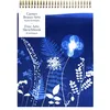 Image de Clairefontaine 83506C - Un Carnet Beaux-Arts A Spirale motif Floral / Cyanotype - A4 21x29,7 cm 40 Feuilles de Papier Dessin Blancs Multitechniques 180g - Collection Cyanotype