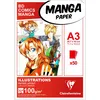 Image de Bloc de papier Layout MANGA ILLUSTRATIONS, A3
