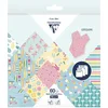 Image de Clairefontaine - Papier Origami 60 Feuilles California 3 Formats : 10x10cm, 15x15cm, 20x20cm - 70g - 10 Motifs Colorés Assortis (2 Feuilles par Format) - Loisirs Créatifs Adultes et Enfants - 95363C