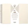 Image de Clairefontaine 95433C - Album à Personnaliser 40 Feuilles 32x24 cm - Papier Blanc Épais 200g m² - Couverture Rigide Ivoire Irisée - Spirale bronze - Loisirs Créatifs, DIY, Scrapbooking