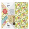 Image de Clairefontaine 95740C - Lot de 5 Feuilles de Papiers Imprimés A Découper 200g/m² 30,5x30,5 cm - Motifs St Tropez / Côte d'Azur / Floral / Vichy - Loisirs Créatifs - Compaptibles Machines De Découpe