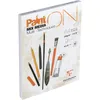 Image de Clairefontaine 96537C Bloc Collé PaintON Multi-techniques - 40 Feuilles Papier Dessin Multi-techniques au Grain Très Léger - Blanc - A4 21x29,7 cm 250g