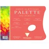 Image de Clairefontaine 96592C - Une palette encollée 3 côtés pour Huile et Acrylique comprenant 40 feuilles 24x32 cm 90g
