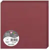 Image de Clairefontaine 12180C - Paquet de 25 Cartes Doubles - Format Carré 16x16cm - 210g/m² - Coloris Bordeaux - Cartons d'Invitation Evènements et Correspondance - Gamme Pollen - Papier Premium Lisse