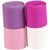 Image de Clairefontaine Paquet de 4 Bandes de Papier Crépon Ignifugé-Non-Inflammable-Format (l) 5cm x (L) 10m-Loisirs Créatifs Adultes et Enfants-Décoration DIY-Assortiment Rose-4 Couleurs, 5cmx10m