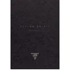 Image de Clairefontaine 930021C Bloc Encollé Flying Spirit - 50 Feuilles Papier Esquisse Ivoire 16x21 cm 90g - Couverture en Carte Noire - Illustration imprimée au dos aléatoire