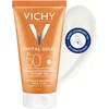 Image de Vichy - Capital Soleil Émulsion Toucher Sec SPF 50 - Crème Matifiante Avec Haute Protection Solaire - Produit Solaire Enrichi en Eau Volquanique De Vichy - Pour Peaux Mixtes à Grasses