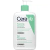 Image de CeraVe - Gel Moussant - Nettoie et Elimine l'Excès de Sébum Sans Altérer la Barrière Cutanée - Acide Hyaluronique, Céramides et Niacinamide - Peau Normales à Grasses - 473 ml