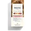 Image de Phyto Paris - Coloration Cheveux Permanente 8 Blond Clair- Couleur Cheveux Blond Intense, Naturelle et Lumineuse - Coloration Sans Ammoniaque Enrichie en Pigments Végétaux - Kit Complet à Usage Unique