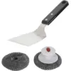Image de Le Marquier Kit de nettoyage 1 Spatule AGR85 + Boules en acier inoxydable AGR26