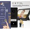 Image de Extel Interphone vidéo Wi-Fi Module dinterphone, Moniteur anthracite, noir