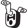 Image de BOSAL 255-661 Silent-bloc en caoutchouc pour pot d'échappement