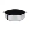 Image de Sauteuse inox antiadhérente Mutine sans manche 26 cm Cristel