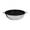 Image de Wok inox antiadhérent Casteline sans manche 28 cm Cristel
