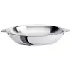 Image de Poêle haute tout inox Mutine sans manche 24 cm Cristel