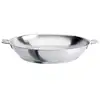 Image de Poêle haute tout inox Strate sans manche 24 cm Cristel