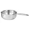 Image de Casserole inox Castel'Pro 18 cm Cristel