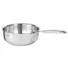 Image de Casserole inox Castel'Pro 20 cm Cristel