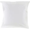 Image de Essix - Taie d'oreiller Royal Line Percale de Coton Blanc 50 x 70 cm