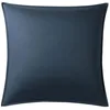 Image de Taie d'oreiller Unie en Satin de Coton, Grand Hotel, 65x65cm, Essix, Bleu Marine