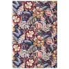 Image de Drap Plat imprimé en Satin de Coton, Folk Flowers, 270x300cm, Essix