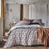 Image de Housse de Couette imprimée en Percale de Coton, Murmure, 260x240cm, Essix, Violet