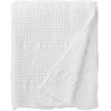 Image de ESSIX Plaid uni en Jacquard de Coton, Yogi, 130x170cm