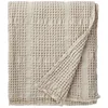 Image de ESSIX Plaid uni en Jacquard de Coton, Yogi, 130x170cm