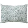Image de Taie d'oreiller imprimée en Percale de Coton, Impérial, 50 x 75 cm, Essix, Bleu
