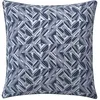 Image de Taie d'oreiller imprimée en Percale de Coton, Reflets, 65 x 65 cm, Essix, Bleu