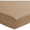 Image de Drap Housse uni en Percale de Coton, Royal Line, 140 x 200 cm, Essix
