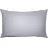Image de Taie d'oreiller en Satin de Coton, Palazzo, Argent, 50x75 cm, Essix