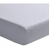 Image de Drap-Housse en Satin de Coton, Palazzo, Argent, 140x200 cm, Essix