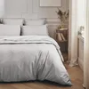 Image de Housse de Couette en Percale de Coton, Première, Galet, 140x200 cm, Essix