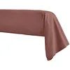 Image de Taie de traversin en Percale de Coton, Première, Bois de Rose, 43x190 cm, Essix