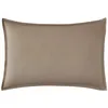 Image de Taie d'oreiller en Percale de Coton, Première, Taupe, 50x70 cm, Essix