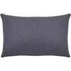 Image de Taie d'oreiller Unie en Flanelle de Coton Chambray, Frisson, 50 x 70 cm, Essix, Gris Anthracite