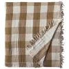 Image de Plaid imprimé en Gaze de Coton, Daisy, 130 x 170 cm, Essix