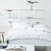 Image de Housse de couette unie en percale de coton, Astor