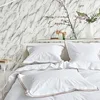 Image de Housse de couette unie en percale de coton, Astor, Châtaigne/Ocre