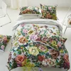 Image de Housse de couette imprimée en satin de coton, Grandiflora