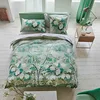 Image de Housse de Couette imprimée en Satin de Coton, Fleur Orientale, 240x220 cm, Designers Guild