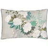 Image de Taie d'oreiller imprimée en Satin de Coton, Fleur Orientale, 50x75 cm, Designers Guild