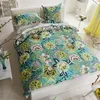 Image de Housse de Couette, Rose DE Damas Jade, 260 x 240 cm, Designers Guild